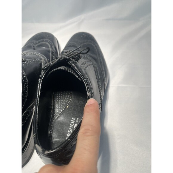 Florsheim Black Lexington Wingtip Oxford Men\'s 10D #17066‎ main image 6